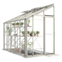 Anlehnende Gewächshäuser