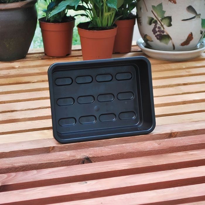 10 Stück Garland Pflanzschale rechteckig ohne Löcher, 23 x 17 x 6 cm