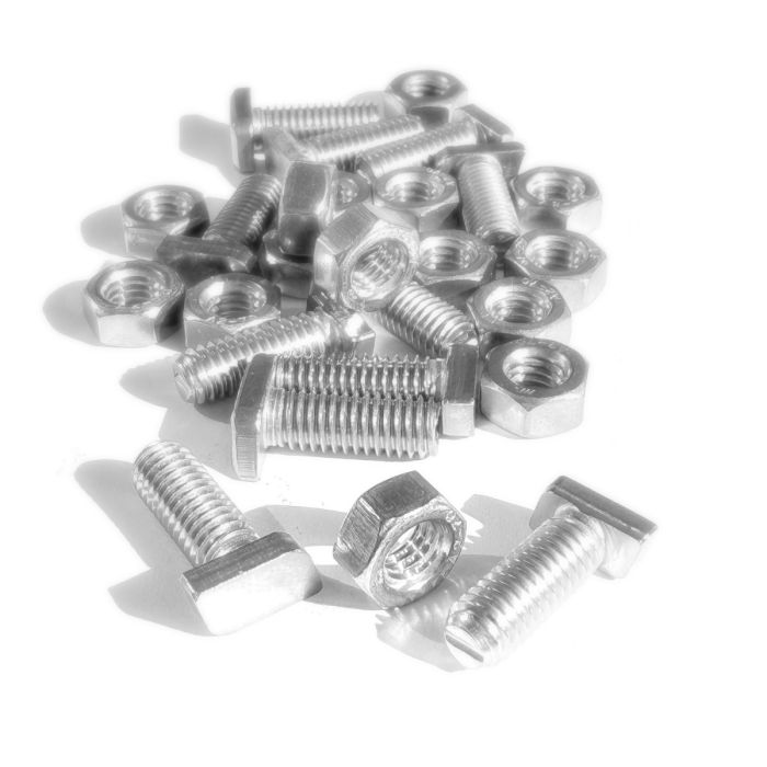 10 St. Halbkopfschraube Edelstahl 15 mm