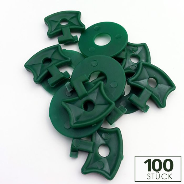 Kunststoff Clips 'Alliplugs' 100 St.