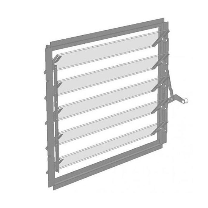 Lamellenfenster universal