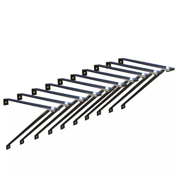 Regalträger XL Anthrazit 10 St.