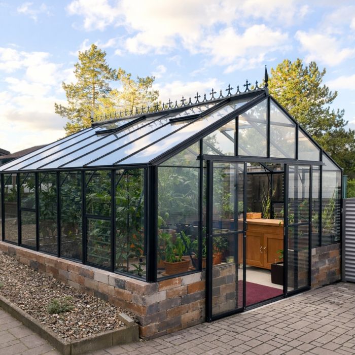 Gewächshaus Robinsons Rosetta Dwarf Wall