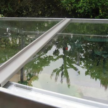 3 Ersatzgläser Access 750 x 500 mm (Klarglas, 4 mm ESG)