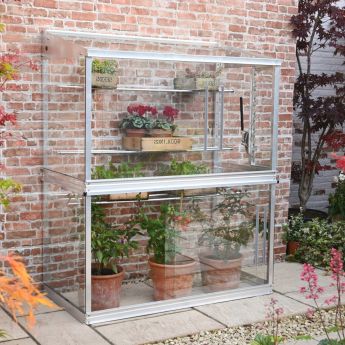 Anlehngewächshaus Growhouse