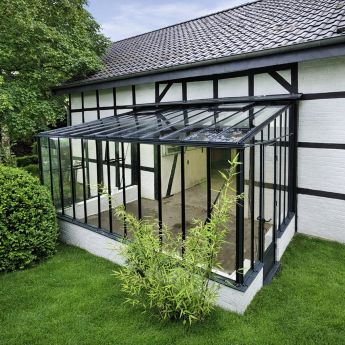 Anlehngewächshaus Euroserre Gothic 308