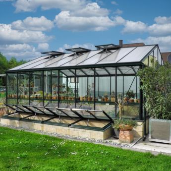 Gewächshaus Euroserre Maxi Plus 457 on Wall