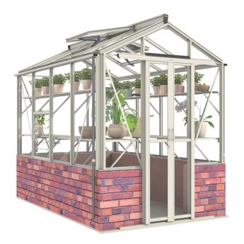 Gewächshaus Robinsons Regatta DW- Pastel Sage - Länge 263 cm