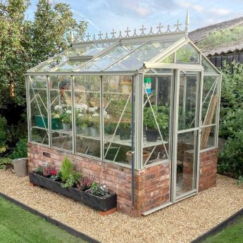 Gewächshaus Robinsons Regent DW - Pastel Sage - Länge 263 cm