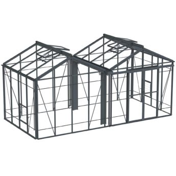 Gewächshaus Robinsons Royale Reach Doublespan