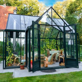 Gewächshaus Euroserre Victoria 309 mit Kapelle groß