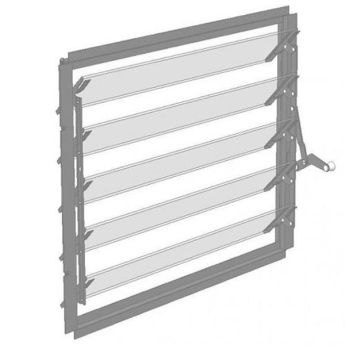 Lamellenfenster universal