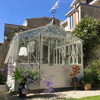 Gewächshaus LAMS Classique mit Aluminiumsockel