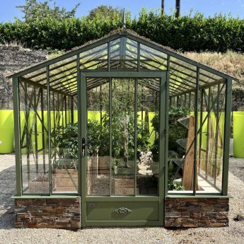 Gewächshaus LAMS Classique für Mauersockel