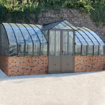 Gewächshaus LAMS Mirabeau für Mauersockel