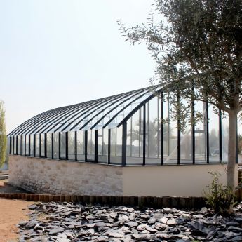 Gewächshaus LAMS Versailles für Mauersockel