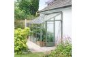 Anlehngewächshaus Robinsons Lean-To Five - Old Cottage Green - Länge 325 cm