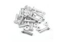 10 St. Flachkopfschraube und Mutter - 22 mm