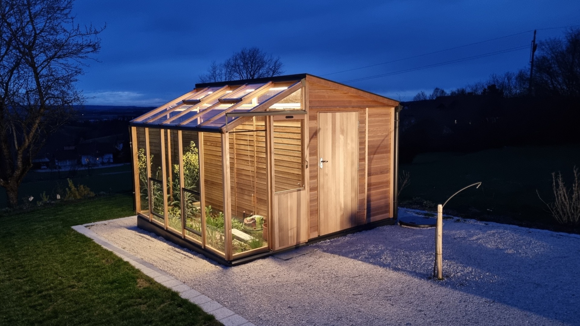 Hybrid-Gewächshaus Aton Fusion